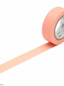 MT Masking Tape Masking Tape Basic Uni - Rose Saumon - 15 Mm X 7 M