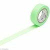 MT Masking Tape Masking Tape Basic Uni - Vert Fluo - 15 Mm X 7 M