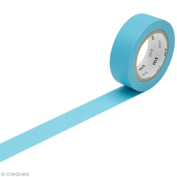 MT Masking Tape Masking Tape - Bleu Clair - 15 Mm - 7 M 1 MT Masking Tape Masking Tape - Bleu Clair - 15 Mm - 7 M