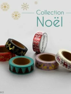Creavea Masking Tape Boules De Noël Sur Fond Blanc - 1,5 Cm X 10 M 7 Creavea Masking Tape Boules De Noël Sur Fond Blanc - 1,5 Cm X 10 M -V-Zug shop masking tape boules de noel sur fond blanc 15 cm x 10 m p 4