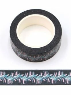 THE LOVELY FACTORY Masking Tape Branchages Colorés 15mm X 10m