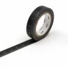 MT Masking Tape Masking Tape EX - Règle Fond Noir - 10 Mm X 7m