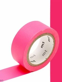 MT Masking Tape Masking Tape - Extra Fluo Rose - 15 Mm - 7 M