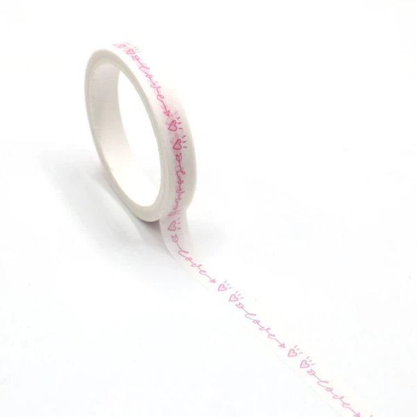 THE LOVELY FACTORY Masking Tape Fin Coeurs 2 THE LOVELY FACTORY Masking Tape Fin Coeurs – Image 2