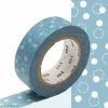 MT Masking Tape Masking Tape Fleur De Coton Bleu - 1,5 Cm X 7 M