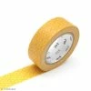 MT Masking Tape Masking Tape Fleurs - Fleurs Jaunes - 15 Mm X 7 M