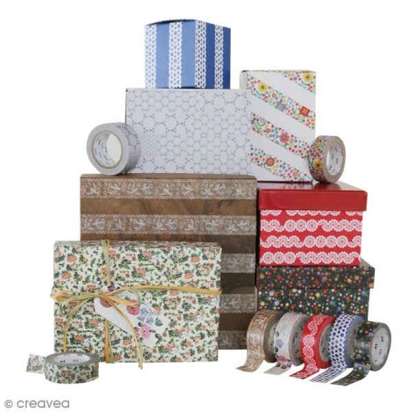 MT Masking Tape Masking Tape Fleurs - Fleurs Vintages - 15 Mm X 7 M 3 MT Masking Tape Masking Tape Fleurs - Fleurs Vintages - 15 Mm X 7 M – Image 3