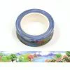 THE LOVELY FACTORY Masking Tape Jardin Japonais 15mm X 10m