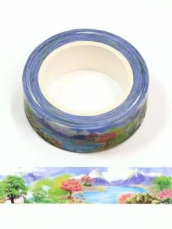 THE LOVELY FACTORY Masking Tape Jardin Japonais 15mm X 10m