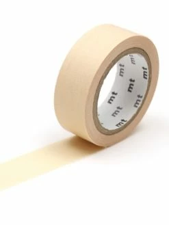 MT Masking Tape Masking Tape - Jaune Orangé Pastel - 15 Mm - 7 M