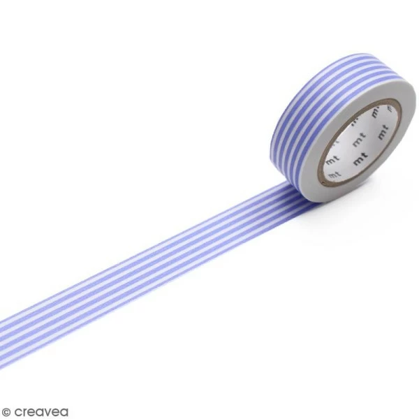 MT Masking Tape Masking Tape Lignes Bleuet - 15 Mm X 10 M 1 MT Masking Tape Masking Tape Lignes Bleuet - 15 Mm X 10 M