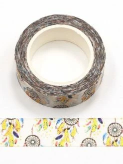 THE LOVELY FACTORY Masking Tape Métallisé Attrape Rêve 15mm X 10m