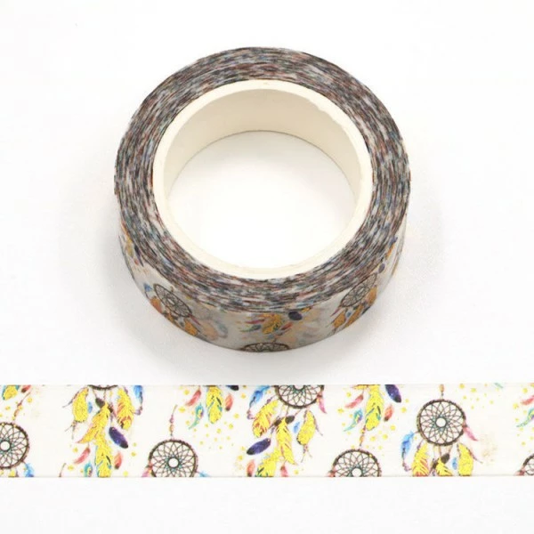 THE LOVELY FACTORY Masking Tape Métallisé Attrape Rêve 15mm X 10m 1 THE LOVELY FACTORY Masking Tape Métallisé Attrape Rêve 15mm X 10m