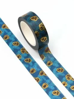 THE LOVELY FACTORY Masking Tape Métallisé Boule De Pin 15mm X 10m -V-Zug shop masking tape metallise boule de pin 15mm x 10m p 2