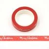 THE LOVELY FACTORY Masking Tape Métallisé Merry Christmas 15mm X 10m