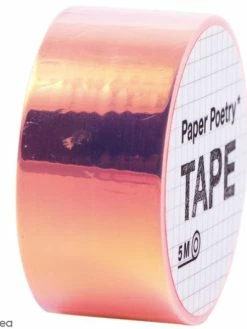 Rico Design Masking Tape Miroir - Arc-en-ciel Orange