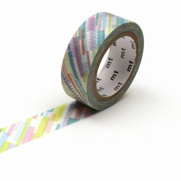 MT Masking Tape Masking Tape - Motifs Bandes - 15 Mm X 7 M 1 MT Masking Tape Masking Tape - Motifs Bandes - 15 Mm X 7 M