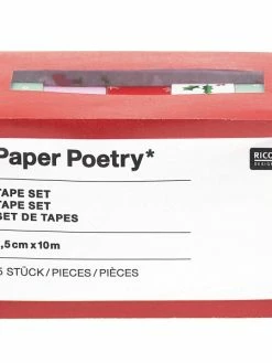 Rico Design Masking Tape - Noël Et Casse Noisette - 1,5 Cm X 10 M - 5 Pcs -V-Zug shop masking tape noel et casse noisette 15 cm x 10 m 5 pcs p 3