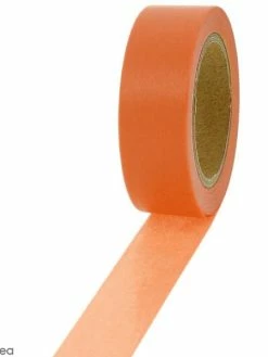 Creavea Masking Tape Orange Citrouille - 1,5 Cm X 10 M
