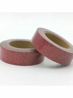 THE LOVELY FACTORY Masking Tape Paillettes Rouge 10m