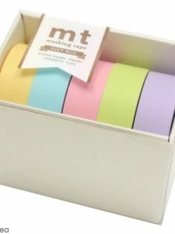 MT Masking Tape Masking Tape Pastel - 15 Mm - 7 M - 5 Pcs