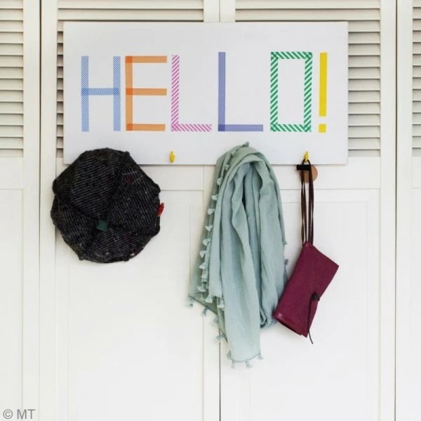 MT Masking Tape Masking Tape - Pois Et Rayures - Bleu Et Orange - 15 Mm X 7 M 5 MT Masking Tape Masking Tape - Pois Et Rayures - Bleu Et Orange - 15 Mm X 7 M – Image 5