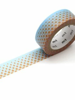MT Masking Tape Masking Tape - Pois Orange - 15 Mm X 7 M