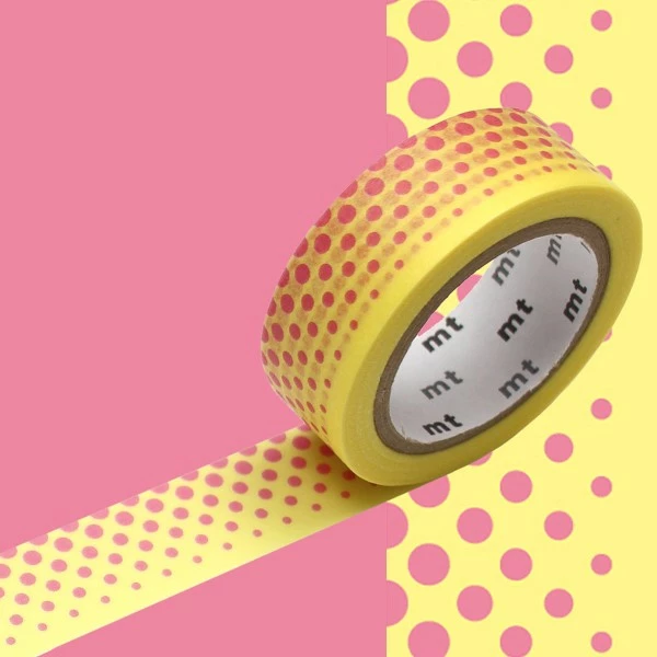 MT Masking Tape Masking Tape - Pois Rose - 15 Mm X 7 M 2 MT Masking Tape Masking Tape - Pois Rose - 15 Mm X 7 M – Image 2