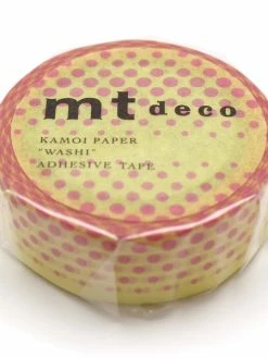 MT Masking Tape Masking Tape - Pois Rose - 15 Mm X 7 M 5 MT Masking Tape Masking Tape - Pois Rose - 15 Mm X 7 M -V-Zug shop masking tape pois rose 15 mm x 7 m p 3