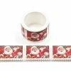 THE LOVELY FACTORY Masking Tape Prédécoupé Père Noël - 20mm X 3m - W518