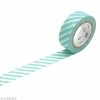 MT Masking Tape Masking Tape - Rayures Bleu D'eau - 15 Mm X 7 M