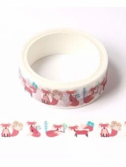 THE LOVELY FACTORY Masking Tape Renards 15mm X 5m