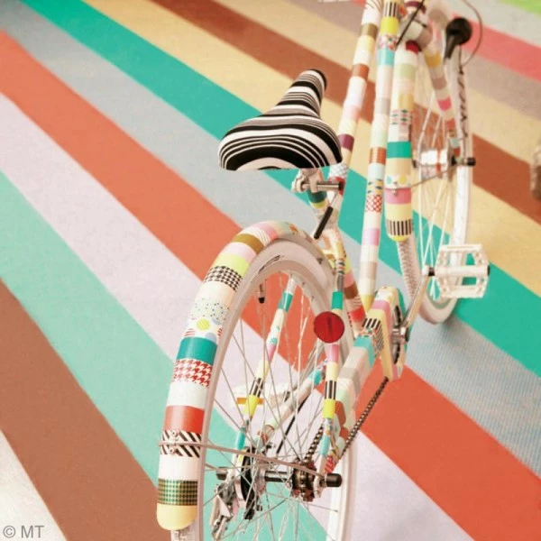 MT Masking Tape Masking Tape - Rouge Multicolore - Traits - 15 Mm X 7 M 6 MT Masking Tape Masking Tape - Rouge Multicolore - Traits - 15 Mm X 7 M – Image 6