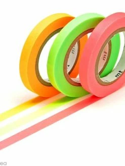 MT Masking Tape Masking Tape Slim Fluo - 6 Mm - 7 M - 3 Pcs