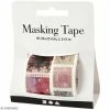 Creativ Company Masking Tape Timbres Vintage - 20 Et 25 Mm De Largeur - 2 Rouleaux