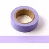 THE LOVELY FACTORY Masking Tape Uni Violet 15mm X 10m