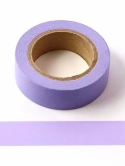 THE LOVELY FACTORY Masking Tape Uni Violet 15mm X 10m