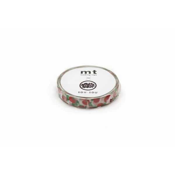 MT Masking Tape Masking Tape X Sou Sou - Tomato - 7 Mm X 7 M 3 MT Masking Tape Masking Tape X Sou Sou - Tomato - 7 Mm X 7 M – Image 3