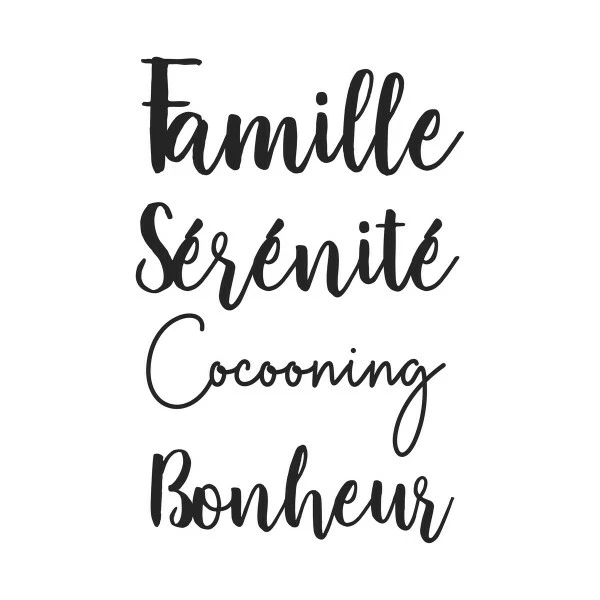 Matrice De Coupe Artemio - Mots - 9,2 Cm - 4 Pcs 2 Matrice De Coupe Artemio - Mots - 9,2 Cm - 4 Pcs – Image 2