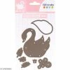 Matrice De Coupe Cygne - Artemio Lovely Swan - 8 X 8,5 Cm - 7 Pcs