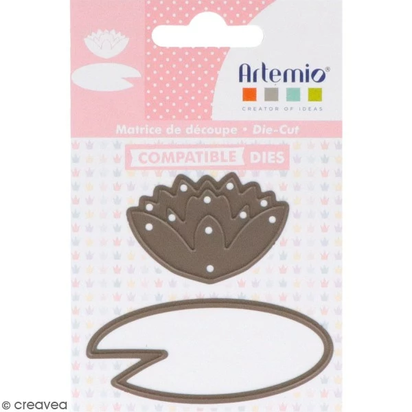 Matrice De Coupe Nénuphar - Artemio Lovely Swan - 7 X 4 Cm - 1 Pce 1 Matrice De Coupe Nénuphar - Artemio Lovely Swan - 7 X 4 Cm - 1 Pce