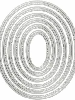 Creativ Company Matrice De Coupe - Ovale - 5 à 12 Cm - 6 Pcs