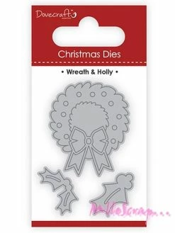 Matrice De Découpe Couronne - Dovecraft - Noel - 3 Pièces
