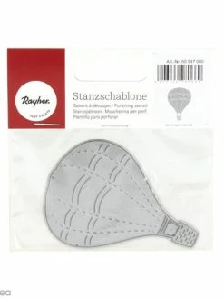 Rayher Matrice De Découpe Montgolfière - 8 X 5,5 Cm