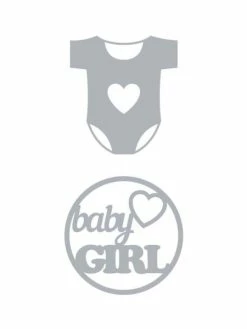 Artemio Matrice De Découpe Naissance - Body Baby Girl 6 Cm