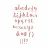 Matrice De Découpe Pour Sizzix - Alphabet Minuscule
