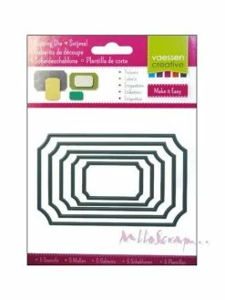 Matrice De Découpe Tickets - Vaessen Creative - 5 Pièces