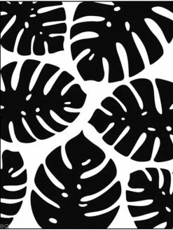Artemio Matrice D'embossage - Monstera - Format A6 (10,5 X 14,8 Cm) - 1 Pce