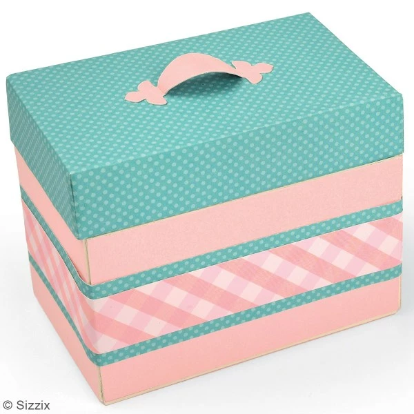 Matrice Sizzix Bigz - Gabarit Boîte à Trésors - 13,3 X 8,2 X 10,4 Cm 3 Matrice Sizzix Bigz - Gabarit Boîte à Trésors - 13,3 X 8,2 X 10,4 Cm – Image 3
