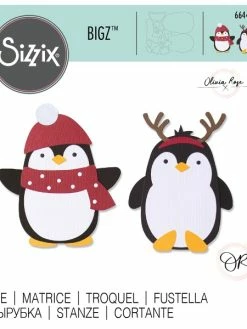 Matrice Sizzix Bigz - Pingouin
